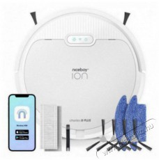NICEBOY ION Charles i3 Plus White Háztartás / Otthon / Kültér - Porszívó / takarítógép - Robotporszívó - 503604