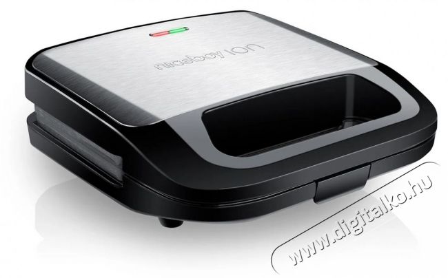 NICEBOY ION Snacker S3 Stainless Steel Konyhai termékek - Konyhai kisgép (sütés / főzés / hűtés / ételkészítés) - Melegszendvics / gofri sütő - 504819