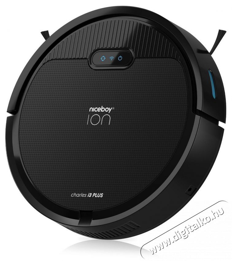NICEBOY ION Charles i3 Plus Black H&aacute;ztart&aacute;s / Otthon / K&uuml;lt&eacute;r - Porsz&iacute;v&oacute; / takar&iacute;t&oacute;g&eacute;p - Robotporsz&iacute;v&oacute; - 503606