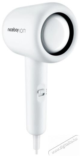 NICEBOY ION AirSonic POP white Szépségápolás / Egészség - Hajápolás - Hajszárító - 510561