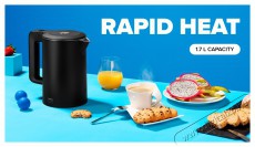 NICEBOY ION ThermoKettle TK5 Onyx black Konyhai term&eacute;kek - V&iacute;zforral&oacute; / teafőző - 513120