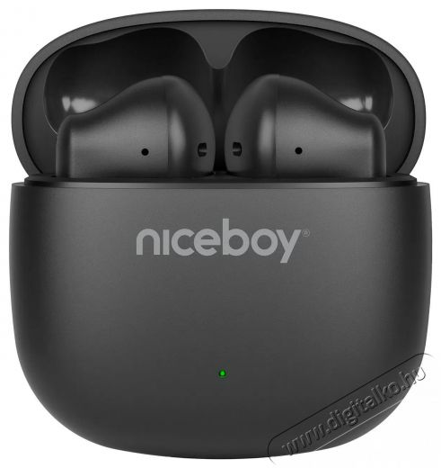 NICEBOY Beans 4 POP Black Audio-Video / Hifi / Multimédia - Fül és Fejhallgatók - Fülhallgató mikrofonnal / headset - 518938