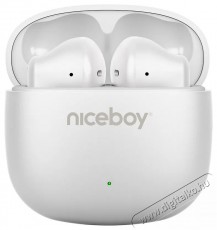 NICEBOY Beans 4 POP White Audio-Video / Hifi / Multimédia - Fül és Fejhallgatók - Fülhallgató mikrofonnal / headset - 518940