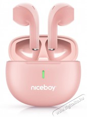 NICEBOY HIVE Beans Pop Pink Audio-Video / Hifi / Multimédia - Fül és Fejhallgatók - Fülhallgató mikrofonnal / headset - 518931
