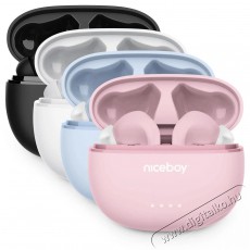 NICEBOY HIVE Pins 3 ANC Sakura Pink Audio-Video / Hifi / Multimédia - Fül és Fejhallgatók - Fülhallgató mikrofonnal / headset - 518934