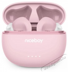 NICEBOY HIVE Pins 3 ANC Sakura Pink Audio-Video / Hifi / Multimédia - Fül és Fejhallgatók - Fülhallgató mikrofonnal / headset - 518934