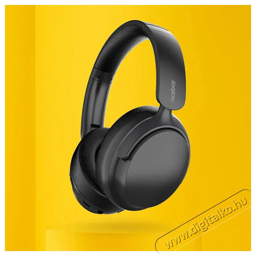 NICEBOY Stellar Black Audio-Video / Hifi / Multim&eacute;dia - F&uuml;l &eacute;s Fejhallgat&oacute;k - Fejhallgat&oacute; mikrofonnal / headset - 518944