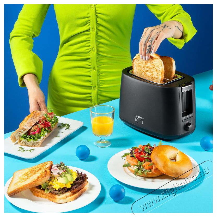 NICEBOY ION Cruncher C1 Onyx Black Konyhai term&eacute;kek - Konyhai kisg&eacute;p (s&uuml;t&eacute;s / főz&eacute;s / hűt&eacute;s / &eacute;telk&eacute;sz&iacute;t&eacute;s) - Keny&eacute;rpir&iacute;t&oacute; - 521839