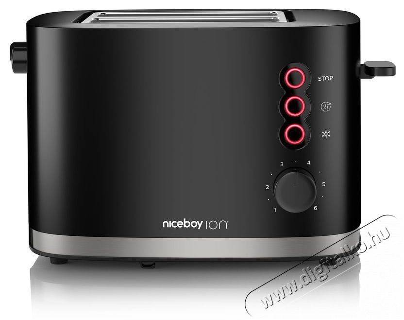 NICEBOY ION Cruncher C3 Onyx Black Konyhai term&eacute;kek - Konyhai kisg&eacute;p (s&uuml;t&eacute;s / főz&eacute;s / hűt&eacute;s / &eacute;telk&eacute;sz&iacute;t&eacute;s) - Keny&eacute;rpir&iacute;t&oacute; - 521822