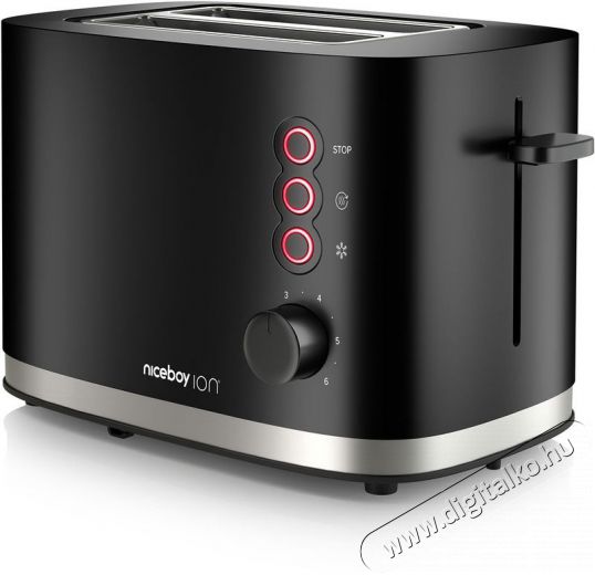 NICEBOY ION Cruncher C3 Onyx Black Konyhai term&eacute;kek - Konyhai kisg&eacute;p (s&uuml;t&eacute;s / főz&eacute;s / hűt&eacute;s / &eacute;telk&eacute;sz&iacute;t&eacute;s) - Keny&eacute;rpir&iacute;t&oacute; - 521822