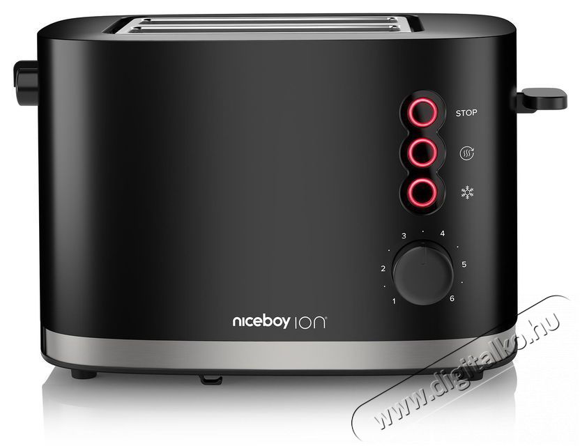 NICEBOY ION Cruncher C3 Onyx Black Konyhai term&eacute;kek - Konyhai kisg&eacute;p (s&uuml;t&eacute;s / főz&eacute;s / hűt&eacute;s / &eacute;telk&eacute;sz&iacute;t&eacute;s) - Keny&eacute;rpir&iacute;t&oacute; - 521822