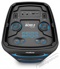 NICEBOY Party Boss 2 (200W) Audio-Video / Hifi / Multimédia - Hordozható, vezeték nélküli / bluetooth hangsugárzó - Hordozható, vezeték nélküli / bluetooth hangsugárzó - 521830