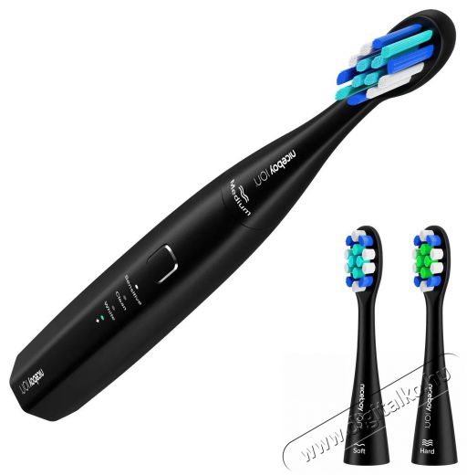 NICEBOY ION Sonic Lite Black Elektromos fogkefe Szépségápolás / Egészség - Száj / fog ápolás - Elektromos fogkefe - 525403