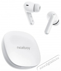 NICEBOY Pins 4 PRO White Audio-Video / Hifi / Multimédia - Fül és Fejhallgatók - Fülhallgató - 525393