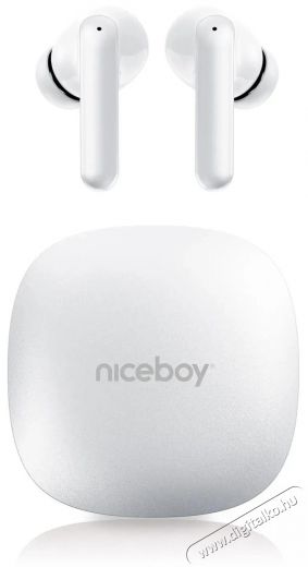NICEBOY Pins 4 PRO White Audio-Video / Hifi / Multimédia - Fül és Fejhallgatók - Fülhallgató - 525393