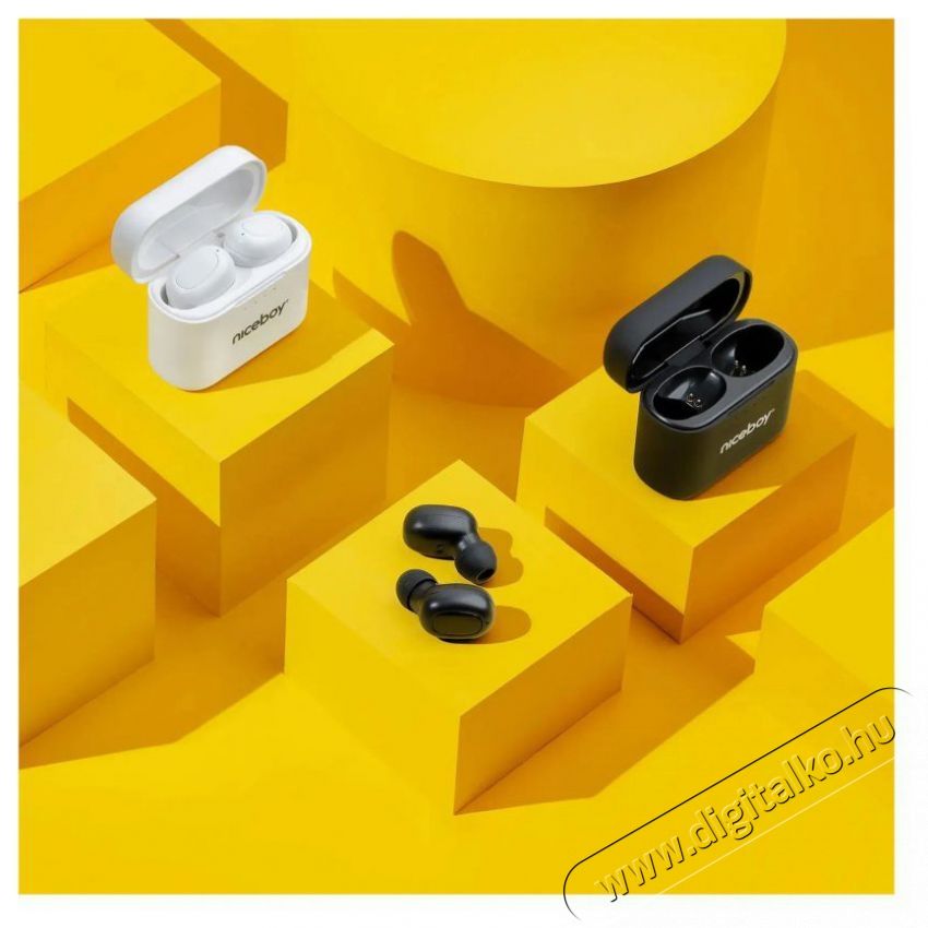 NICEBOY Podsie 4 White F&uuml;lhallgat&oacute; Audio-Video / Hifi / Multim&eacute;dia - F&uuml;l &eacute;s Fejhallgat&oacute;k - F&uuml;lhallgat&oacute; - 529801