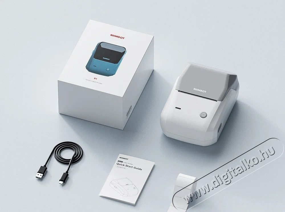 Niimbot B1 sz&uuml;rke + tekercs c&iacute;mke C&iacute;mkenyomtat&oacute; (1AC12201601) Iroda &eacute;s sz&aacute;m&iacute;t&aacute;stechnika - C&iacute;mkenyomtat&oacute; - C&iacute;mkenyomtat&oacute; - 540685