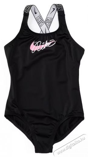 NIKE Logo Tape Crossback gyermek f&uuml;rdőruha, XS m&eacute;ret, fekete H&aacute;ztart&aacute;s / Otthon / K&uuml;lt&eacute;r - J&aacute;t&eacute;k / Sport - Kieg&eacute;sz&iacute;tő - 534534