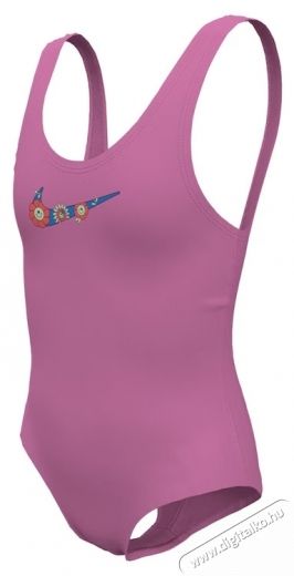NIKE Multi Logo U-Back gyerek f&uuml;rdőruha, L-es m&eacute;ret, r&oacute;zsasz&iacute;n H&aacute;ztart&aacute;s / Otthon / K&uuml;lt&eacute;r - J&aacute;t&eacute;k / Sport - Kieg&eacute;sz&iacute;tő - 534531