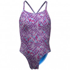 NIKE Charms Multi Print h&aacute;tul fűzős egyr&eacute;szes női f&uuml;rdőruha, S-es m&eacute;ret, r&oacute;zsasz&iacute;n/k&eacute;k H&aacute;ztart&aacute;s / Otthon / K&uuml;lt&eacute;r - J&aacute;t&eacute;k / Sport - Kieg&eacute;sz&iacute;tő - 534517