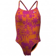 NIKE Charms Multi Print h&aacute;tul fűzős egyr&eacute;szes női f&uuml;rdőruha, S-es m&eacute;ret, r&oacute;zsasz&iacute;n/narancs &Ouml;sszehason H&aacute;ztart&aacute;s / Otthon / K&uuml;lt&eacute;r - J&aacute;t&eacute;k / Sport - Kieg&eacute;sz&iacute;tő - 534518