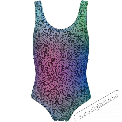 NIKE Doodle U-Back gyerek f&uuml;rdőruha, XS m&eacute;retű, tarka H&aacute;ztart&aacute;s / Otthon / K&uuml;lt&eacute;r - J&aacute;t&eacute;k / Sport - Kieg&eacute;sz&iacute;tő - 534521