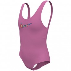 NIKE Multi Logo U-Back gyerek f&uuml;rdőruha, M-es, r&oacute;zsasz&iacute;n H&aacute;ztart&aacute;s / Otthon / K&uuml;lt&eacute;r - J&aacute;t&eacute;k / Sport - Kieg&eacute;sz&iacute;tő - 534511