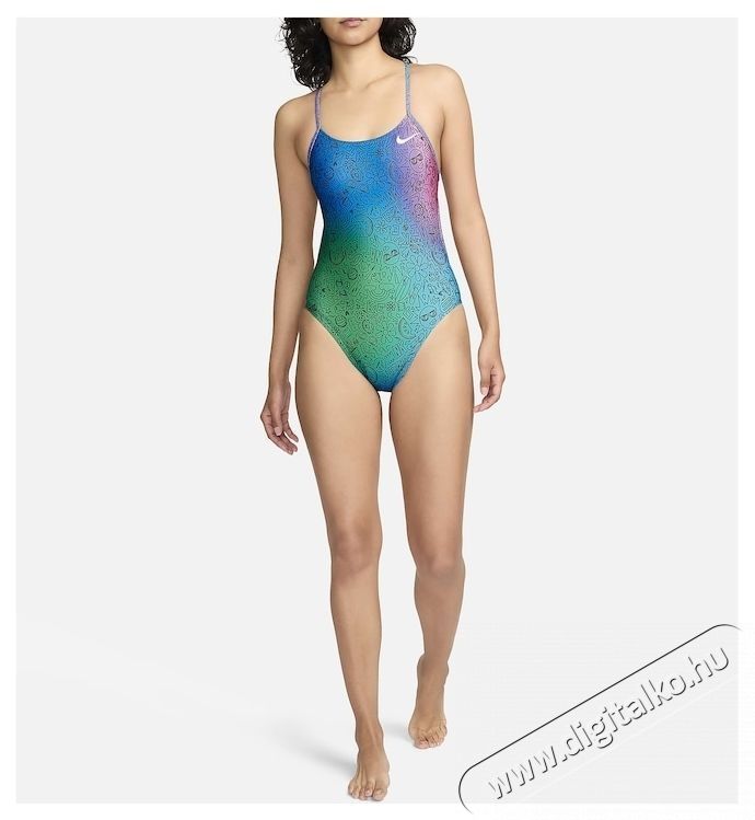 NIKE Multi Print kiv&aacute;gott egyr&eacute;szes női f&uuml;rdőruha, 36-os m&eacute;retű, t&ouml;bbsz&iacute;nű H&aacute;ztart&aacute;s / Otthon / K&uuml;lt&eacute;r - J&aacute;t&eacute;k / Sport - Kieg&eacute;sz&iacute;tő - 534519