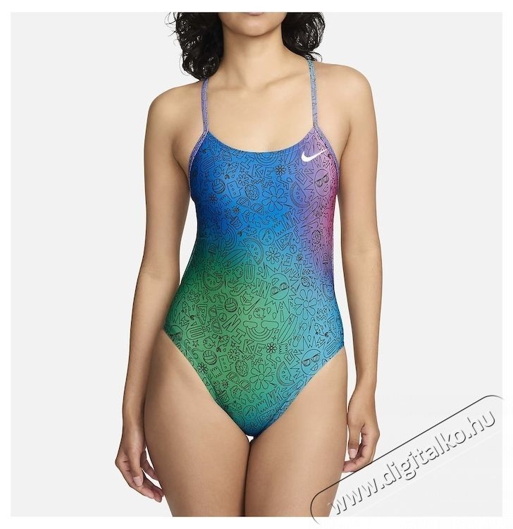 NIKE Multi Print kiv&aacute;gott egyr&eacute;szes női f&uuml;rdőruha, 36-os m&eacute;retű, t&ouml;bbsz&iacute;nű H&aacute;ztart&aacute;s / Otthon / K&uuml;lt&eacute;r - J&aacute;t&eacute;k / Sport - Kieg&eacute;sz&iacute;tő - 534519