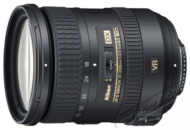 Nikon 18-200mm f/3,5-5,6 G AF-S DX VR II Fotó-Videó kiegészítők - Objektív - Zoom objektív - 250779