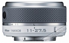 Nikon 1 NIKKOR 11-27,5mm f/3,5-5,6 fehér Fotó-Videó kiegészítők - Objektív - Zoom objektív - 256215