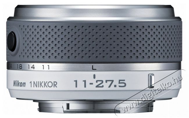 Nikon 1 NIKKOR 11-27,5mm f/3,5-5,6 fehér Fotó-Videó kiegészítők - Objektív - Zoom objektív - 256215