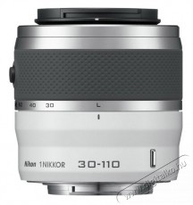 Nikon 1 NIKKOR 30-110mm f/3,8-5,6 VR fehér Fotó-Videó kiegészítők - Objektív - Zoom objektív - 253494