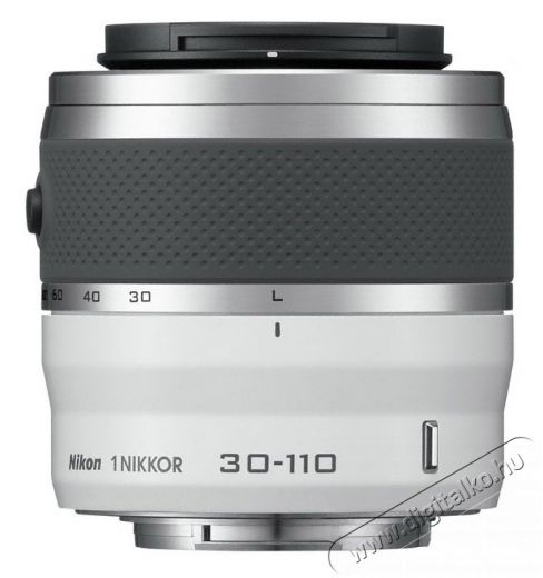 Nikon 1 NIKKOR 30-110mm f/3,8-5,6 VR fehér Fotó-Videó kiegészítők - Objektív - Zoom objektív - 253494