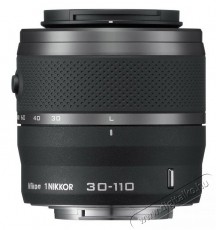 Nikon 1 NIKKOR 30-110mm f/3,8-5,6 VR objektív - fekete Fotó-Videó kiegészítők - Objektív - Zoom objektív - 253493