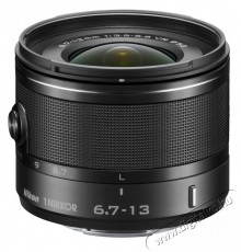 Nikon 1 NIKKOR 6,7-13mm f/3,5-5,6 VR objektív - fekete Fotó-Videó kiegészítők - Objektív - Zoom objektív - 258198