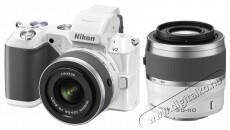 Nikon 1 V2 + 10-30mm VR + 30-110mm VR Kit fehér (2 év garancia!) Fényképezőgép / kamera - MILC cserélhető objektíves kompakt fényképezőgép - 259826