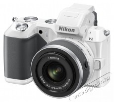 Nikon 1 V2 + 10-30mm VR Kit fehér (2 év garancia!) Fényképezőgép / kamera - MILC cserélhető objektíves kompakt fényképezőgép - 259824
