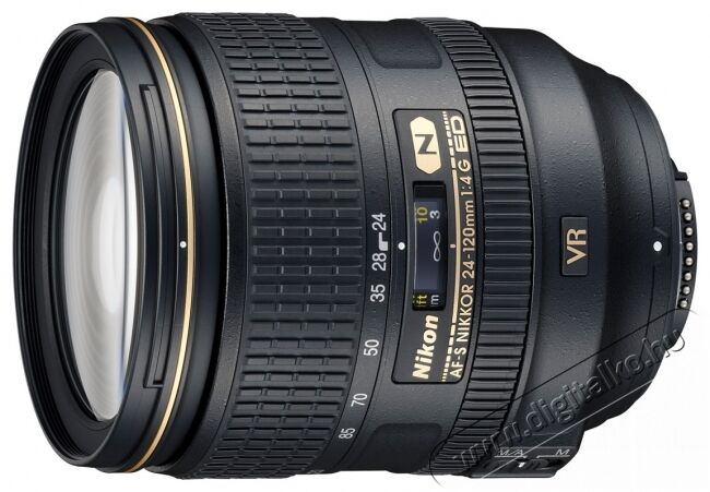 Nikon Nikkor 24-120mm f/4 N G AF-S VR IF ED objektív Fotó-Videó kiegészítők - Objektív - Zoom objektív - 251210