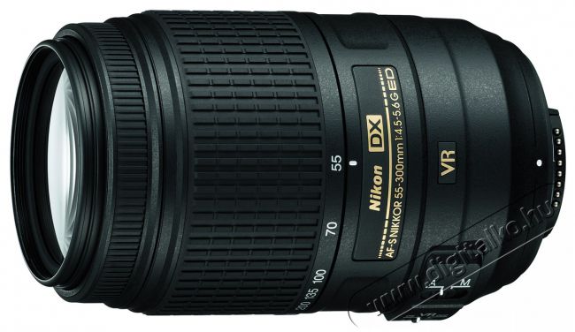 Nikon 55-300mm f/4,5-5,6G AF-S VR DX ED Fotó-Videó kiegészítők - Objektív - Zoom objektív - 251209