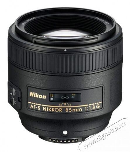 Nikon 85mm f/1,8 AF-S G-fényképezőgép objektív Fotó-Videó kiegészítők - Objektív - Fix fókuszú objektív - 256217