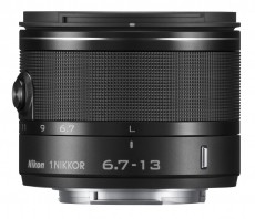 Nikon 1 NIKKOR 6,7-13mm f/3,5-5,6 VR objektív - fekete Fotó-Videó kiegészítők - Objektív - Zoom objektív - 258198