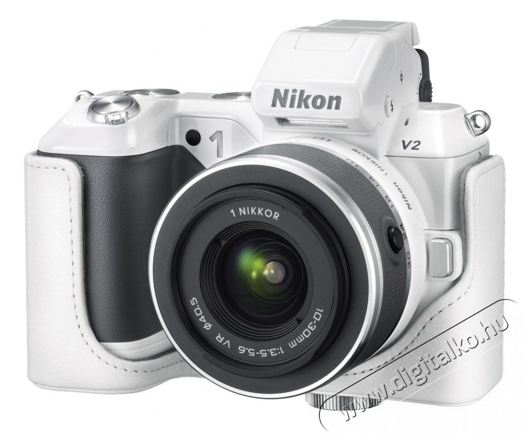 Nikon 1 V2 + 10-30mm VR + 30-110mm VR Kit fehér (2 év garancia!) Fényképezőgép / kamera - MILC cserélhető objektíves kompakt fényképezőgép - 259826