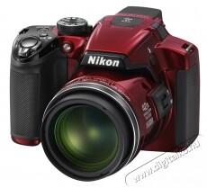 Nikon CoolPix P510 vörös Fényképezőgép / kamera - Ultrazoom fényképezőgép - Közepes méretű - 253638