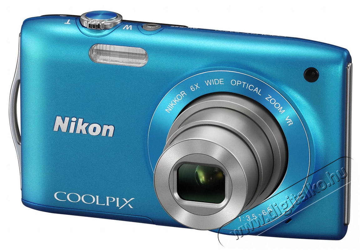 Nikon CoolPix S3300 k&eacute;k F&eacute;nyk&eacute;pezőg&eacute;p / kamera - Kompakt f&eacute;nyk&eacute;pezőg&eacute;p - Norm&aacute;l tud&aacute;s&uacute; kompakt - 253678