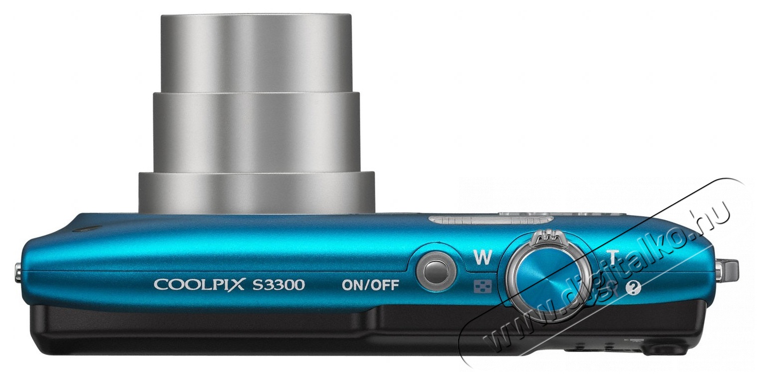 Nikon CoolPix S3300 k&eacute;k F&eacute;nyk&eacute;pezőg&eacute;p / kamera - Kompakt f&eacute;nyk&eacute;pezőg&eacute;p - Norm&aacute;l tud&aacute;s&uacute; kompakt - 253678