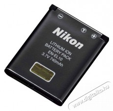 Nikon EN-EL10 Li-ion akkumulátor (740mAh) Akkuk és töltők - Li-ion akkumulátor és töltő (gyári) - Akku - 251334