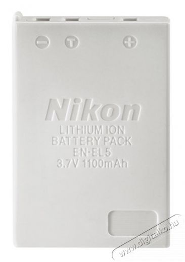 Nikon EN-EL5 Li-ion akkumulátor (1100mAh) Akkuk és töltők - Li-ion akkumulátor és töltő (gyári) - Akku - 251336
