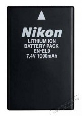 Nikon EN-EL9 Li-ion akkumulátor (1000mAh) Akkuk és töltők - Li-ion akkumulátor és töltő (gyári) - Akku - 251338