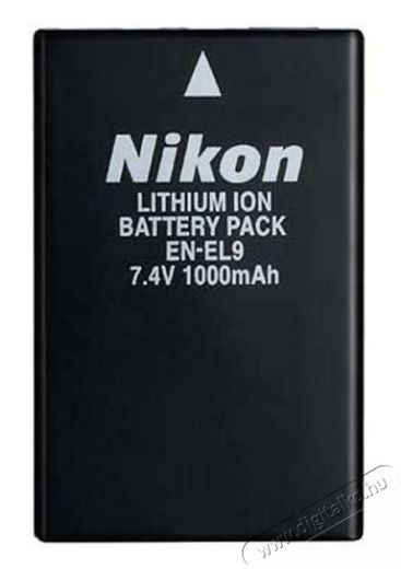 Nikon EN-EL9 Li-ion akkumulátor (1000mAh) Akkuk és töltők - Li-ion akkumulátor és töltő (gyári) - Akku - 251338